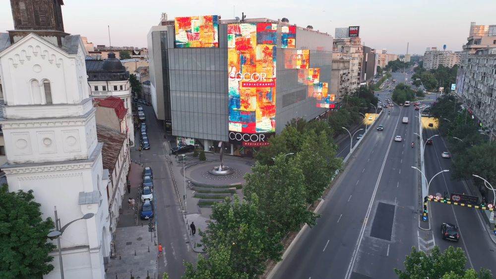 COCOR Media Channel Makes Bucharest Great Again prin lansarea noii generaţii de ecrane 8K cu redare 3D